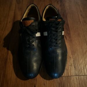 Bally Black Leather Men's Shoes